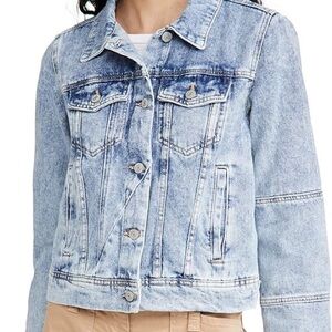 Free Peoplee Rumors Denim Jean Jacket Size Small